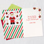 Lego Brick Santa Stickers Grandson Christmas Card Open card with envelope image number 3