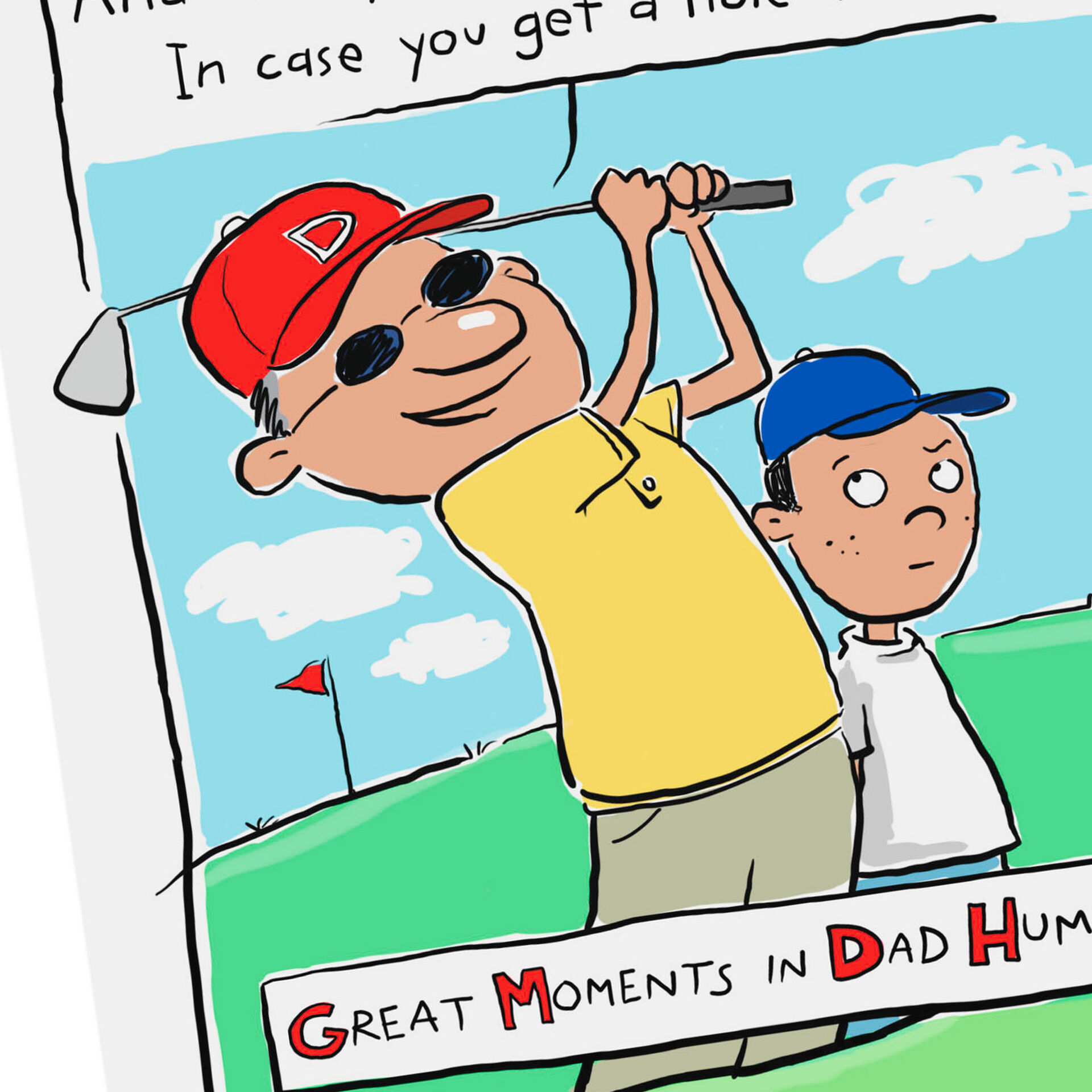 Golf Humor Funny Father's Day Card Greeting Cards Hallmark