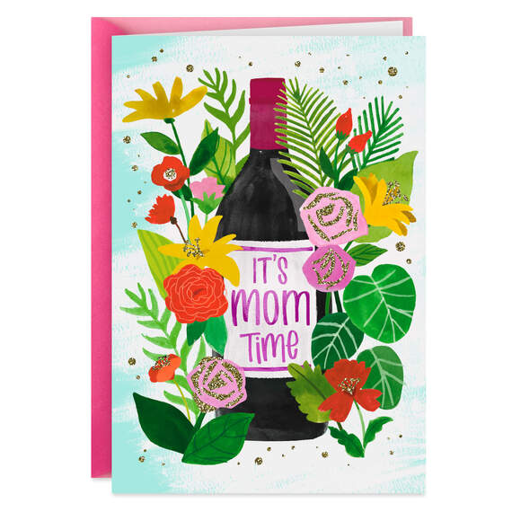 Sip Back and Relax Mother's Day Card, , large image number 1