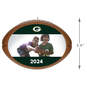 NFL Football Green Bay Packers Text and Photo Personalized Ornament, , large image number 3