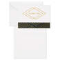Black and Gold Bulk Blank Thank-You Notes, Pack of 50, , large image number 4