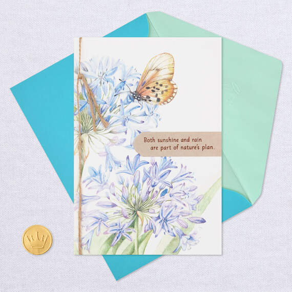 Marjolein Bastin Butterfly on Allium Encouragement Card, , large image number 5