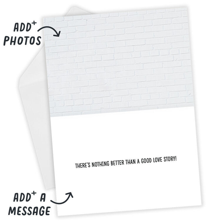 Theater Marquee Custom Wedding Engagement Card, , large image number 4