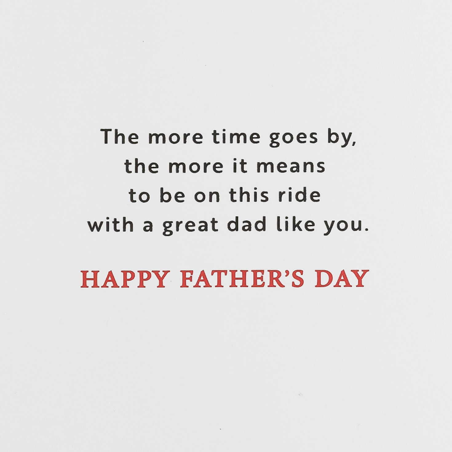 Vintage Red Pickup Truck Dad Father's Day Card Sentiment image number 2