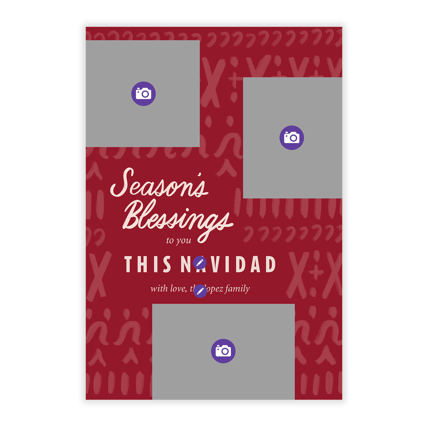 Season's Blessings Christmas Photo Card, , large image number 5