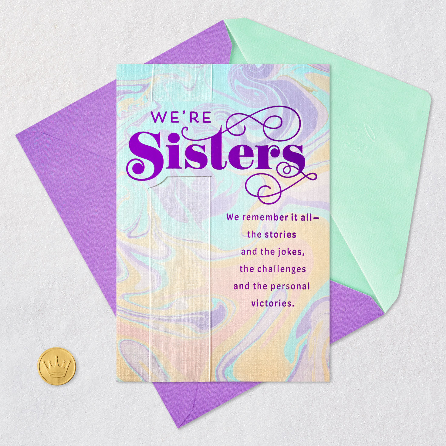 We Remember It All Birthday Card for Sister, , large image number 6