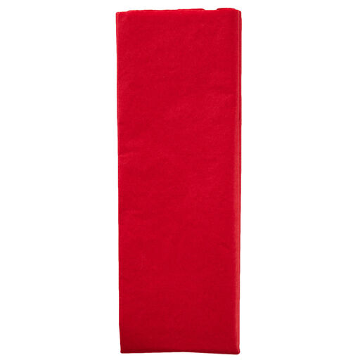 Solid Red Tissue Paper, 8 sheets, 