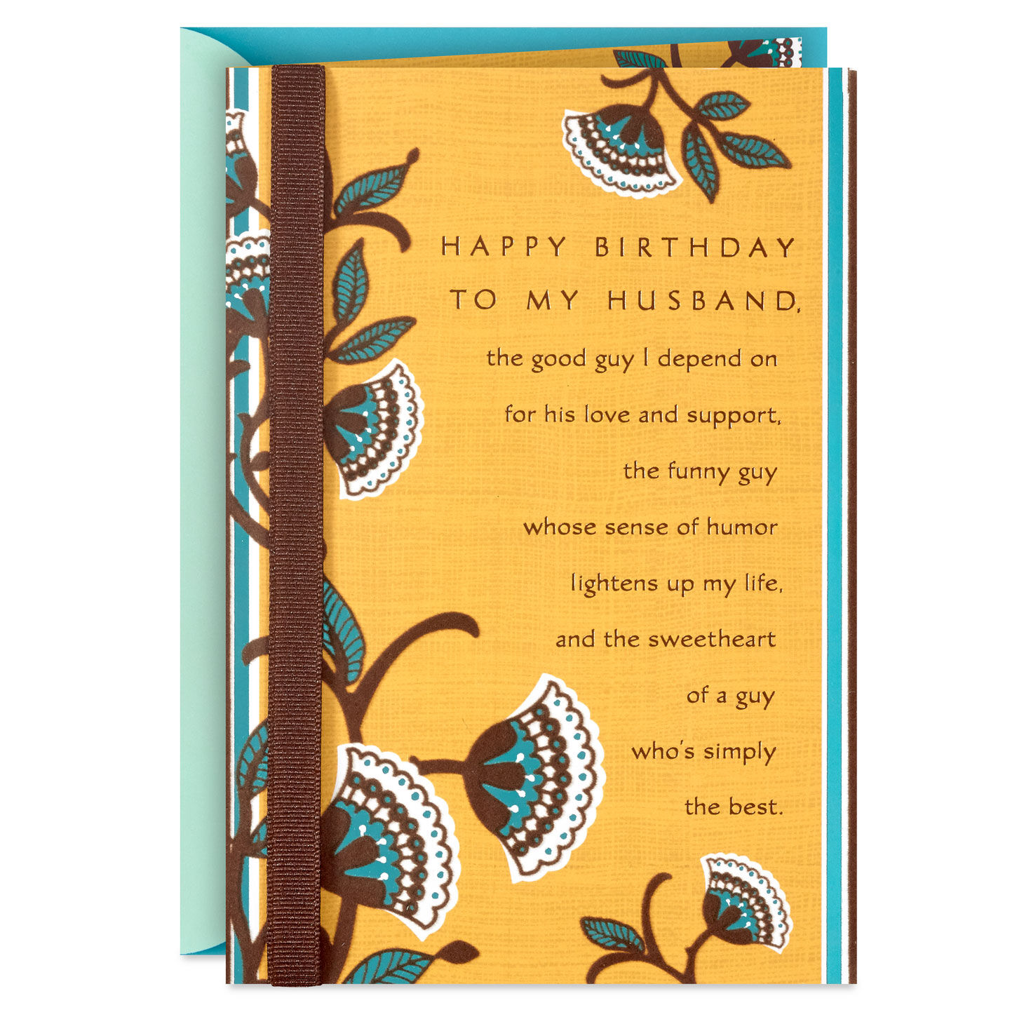 To the Good Guy I Depend On Romantic Birthday Card for Husband ...