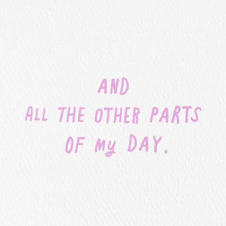 You're the Sweetest Part of My Day Love Card, , large image number 2