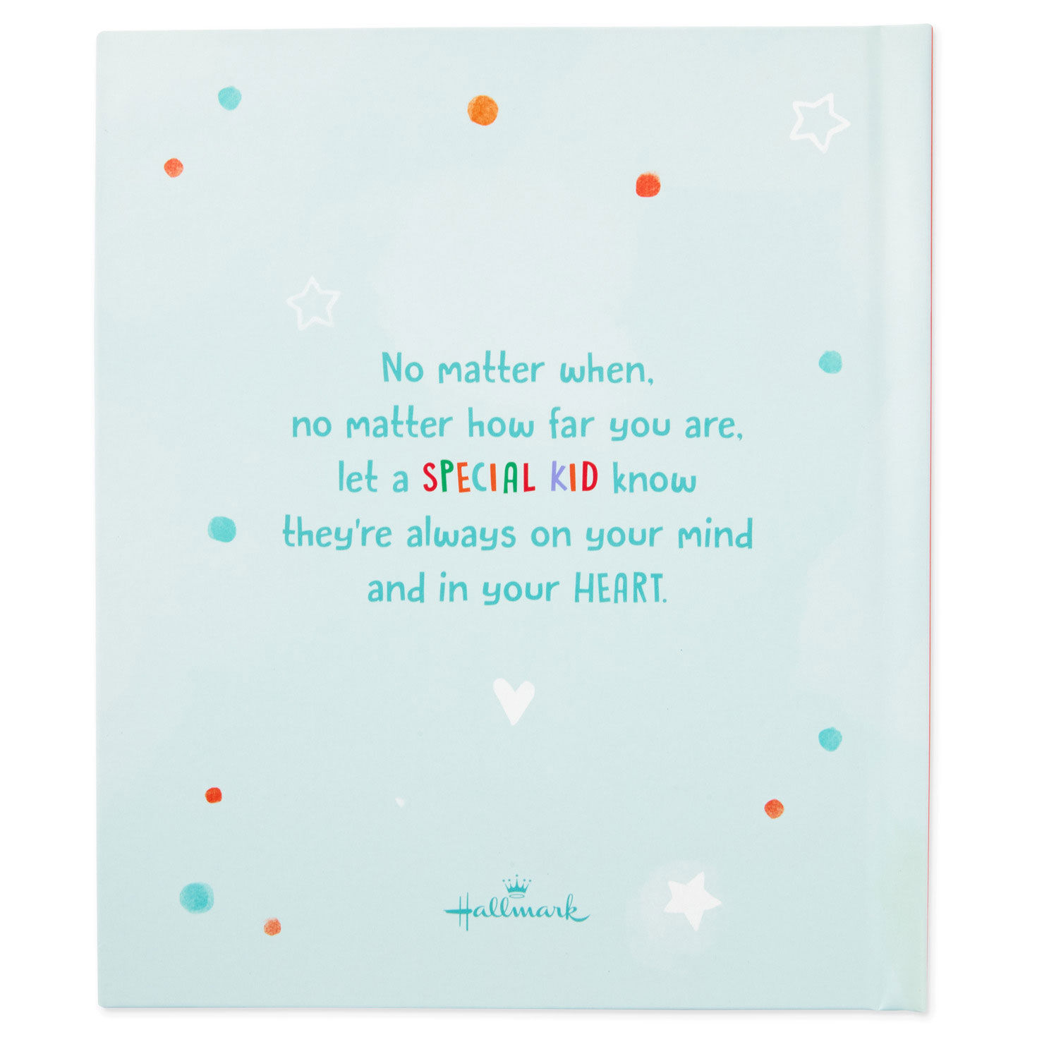 Always On My Mind Recordable Storybook Back image number 2