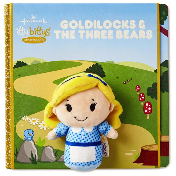 itty bittys® Goldilocks and the Three Bears Storybook and Stuffed Animal Set, , large image number 1