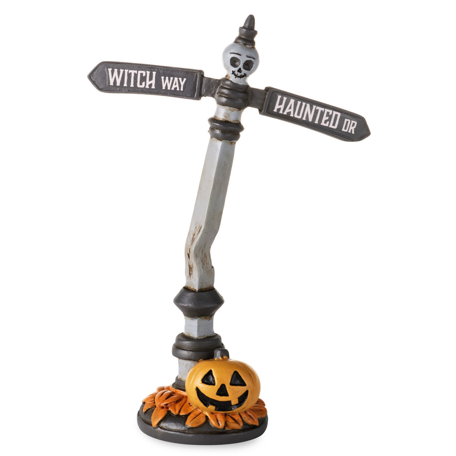 Hauntsville Collection Street Sign Tabletop Decoration, 4.25"