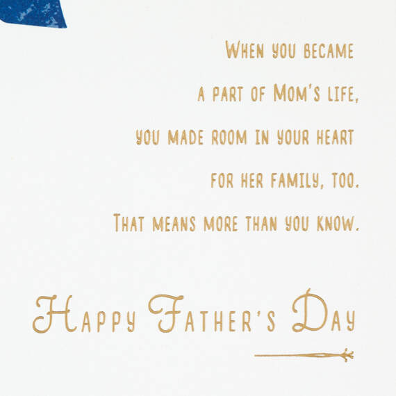 We're Lucky to Have You Father's Day Card for Stepdad, , large image number 2