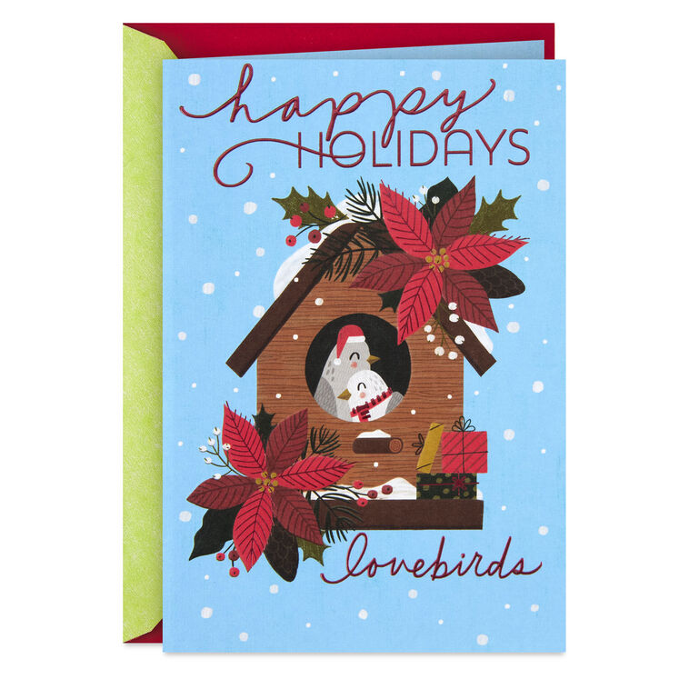 Thankful We're Family Christmas Card for Both