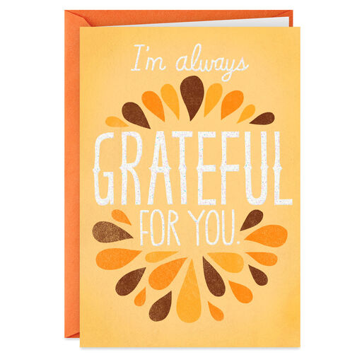 Always Grateful for You Thank-You Card, 