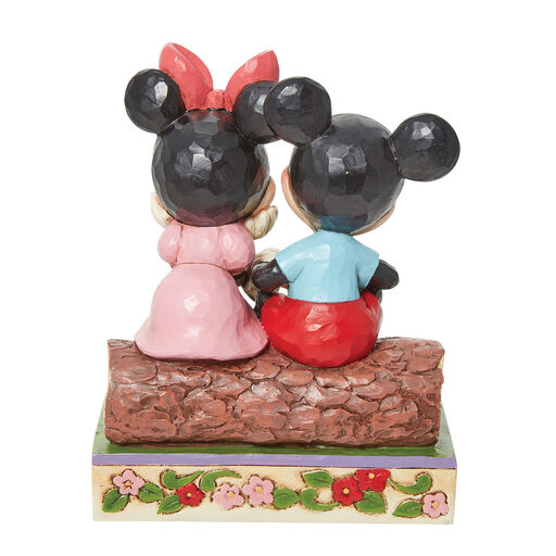 Jim Shore Disney Mickey and Minnie Campfire Figurine, 5.75", 