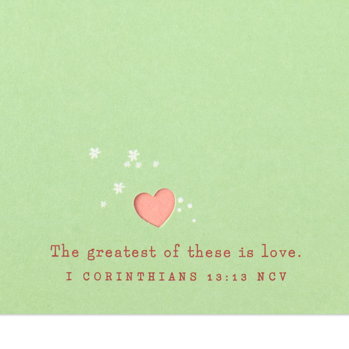 Feminine Flowers Religious Mother's Day Card scripture image number 3