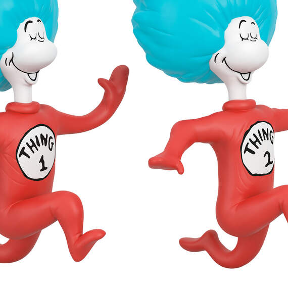 Dr. Seuss's The Cat in the Hat™ Thing One and Thing Two Ornaments, Set of 2, , large image number 4
