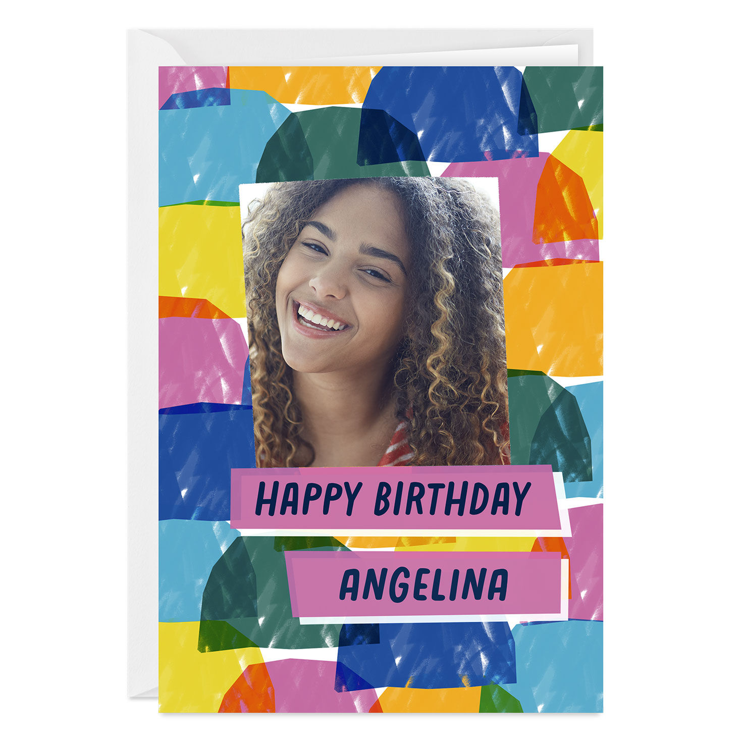 Colored Shapes Custom Birthday Card for only USD 4.99 | Hallmark