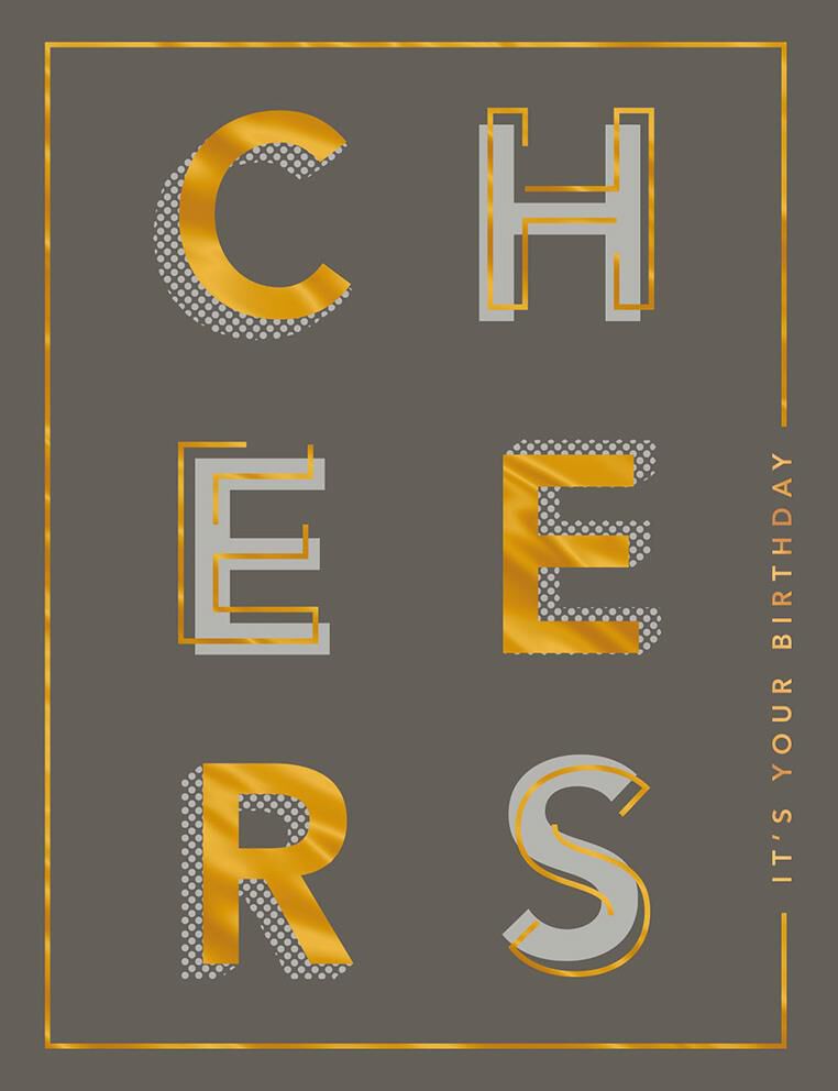 Cheers to You Birthday Card