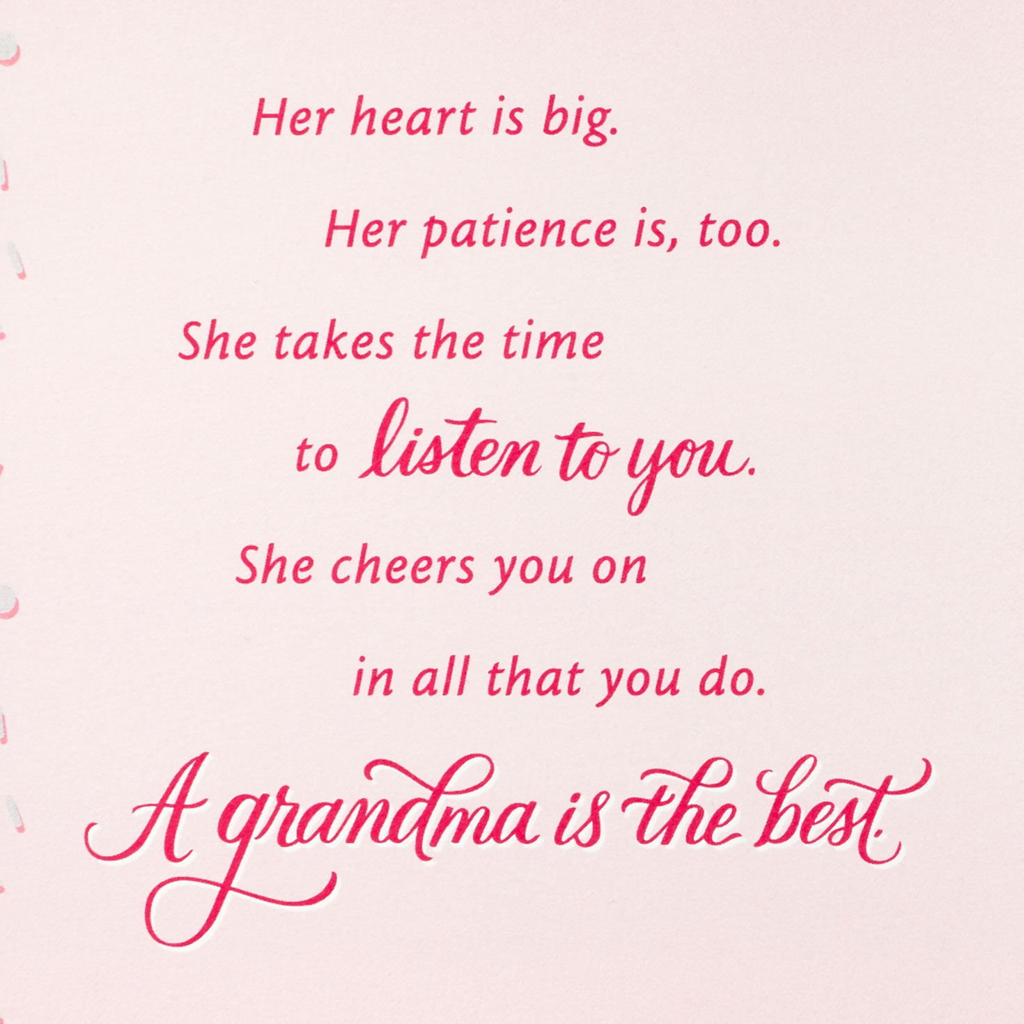 The Best in a Million Ways Birthday Card for Grandma, , large image number 2