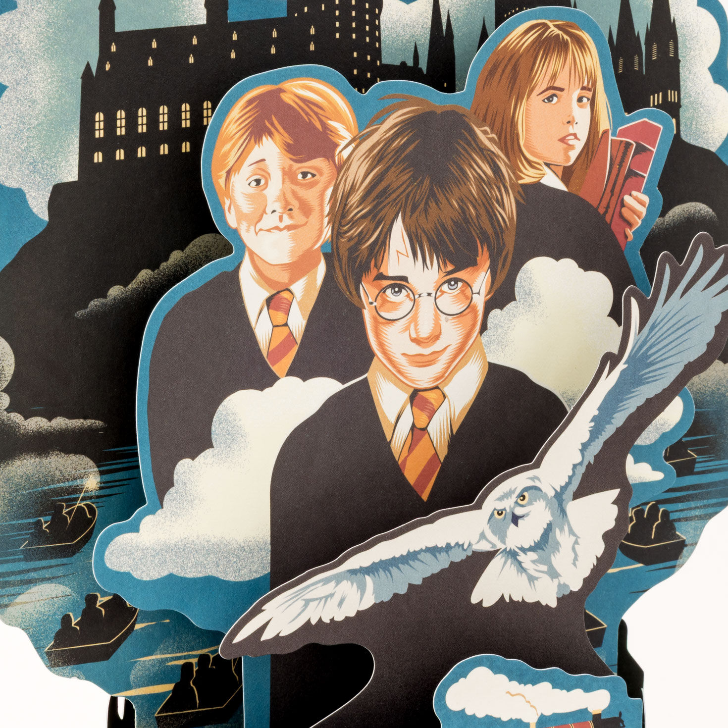 Harry Potter Quidditch Pop-Up Birthday Card Card Front Detail image number 4