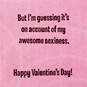 How You Put Up With Me Funny Valentine's Day Card, , large image number 2