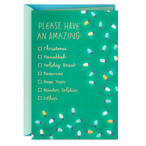 Happy Everything Holiday Card, 