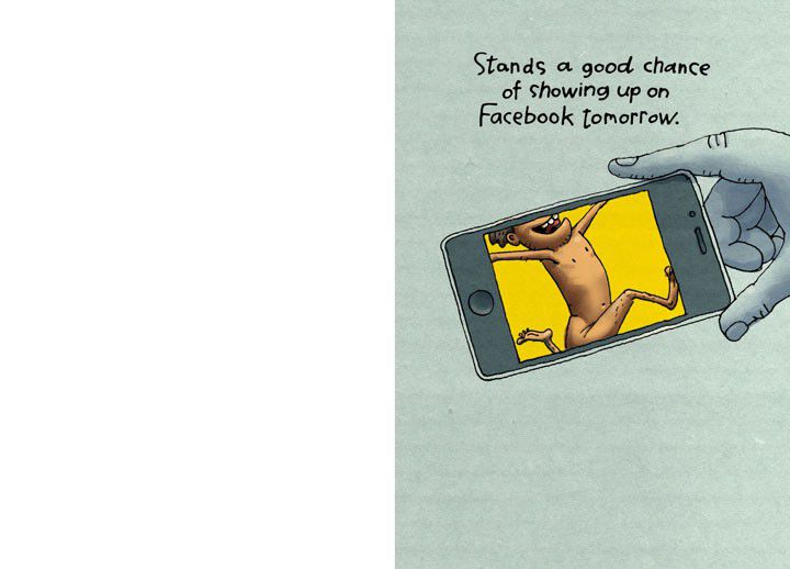 Incriminating Facebook Photos Funny Birthday Card
