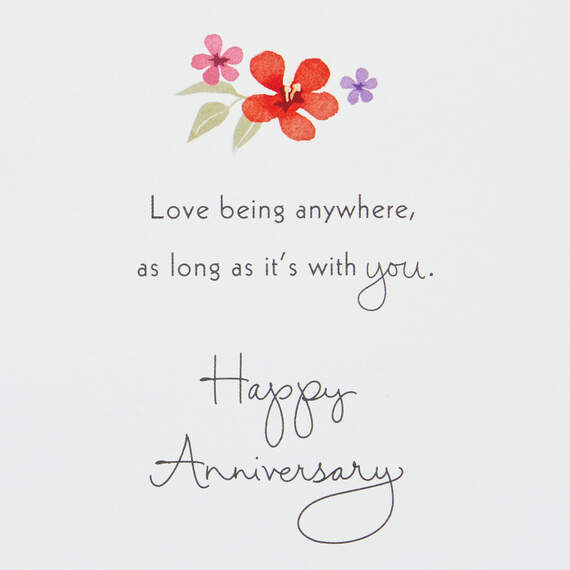 Love Anywhere With You 3D Pop-Up Anniversary Card, , large image number 4