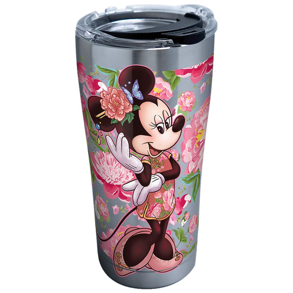 Tervis Disney Minnie Mouse Floral Stainless Steel Tumbler, 20 oz