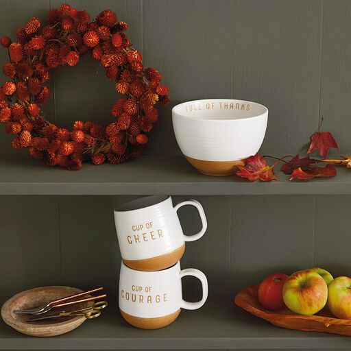 Coffee Mugs Travel And Teacups Hallmark Cup Of Calm Stoneware Mug 16 Oz