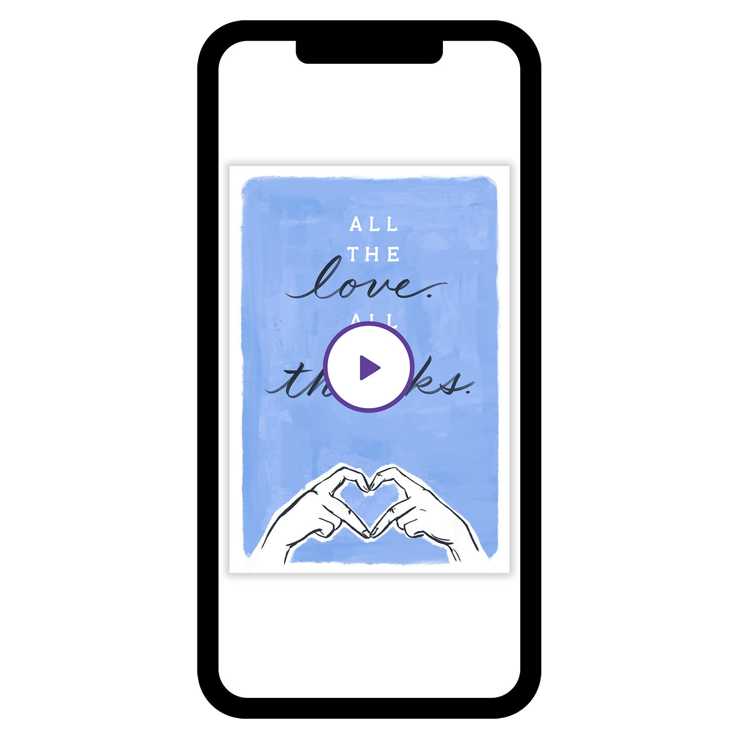 All the Love Thank You eCard