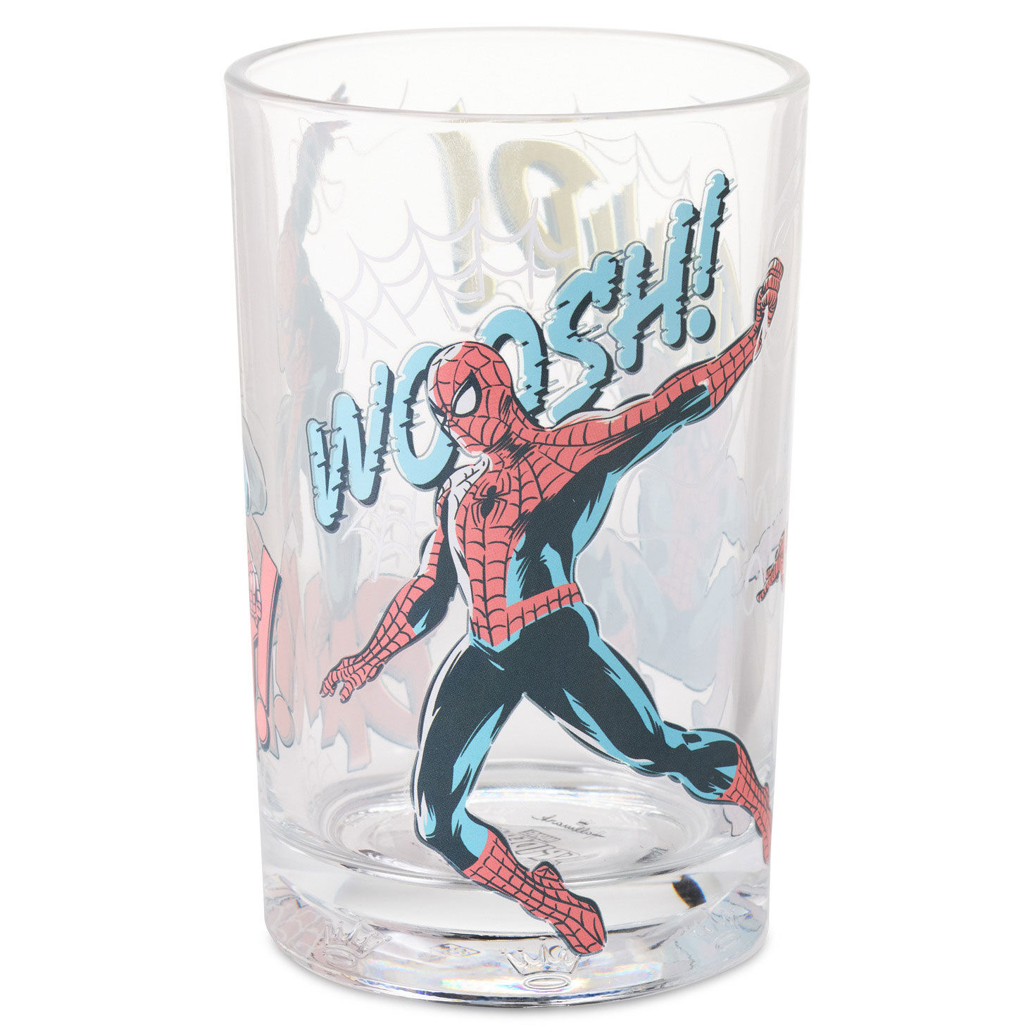 Comic Book Spider-Man Drinking Glass Back image number 2