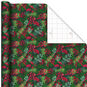 Pine and Berry Collage Jumbo Christmas Gift Wrap  image number 1
