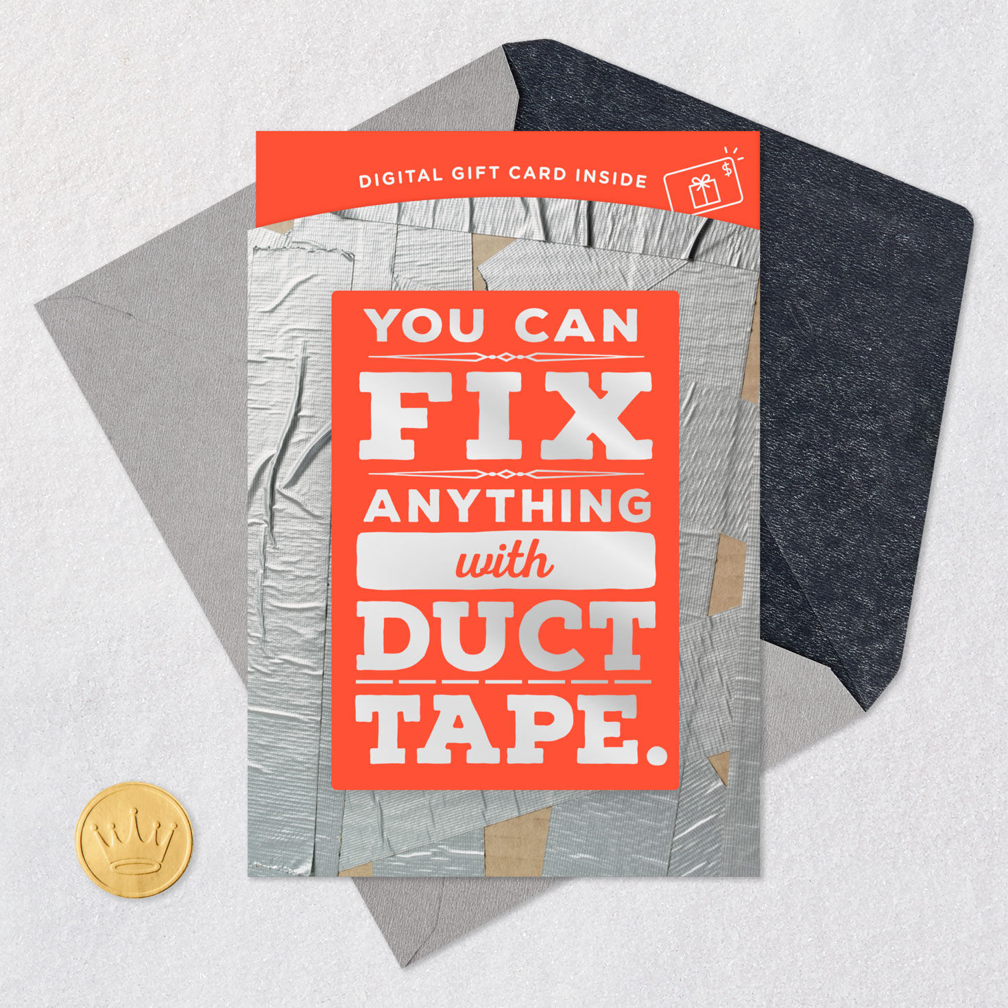 Duct Tape and Curse Words Gift Card Greeting Funny Birthday Card for only USD 4.99 | Hallmark