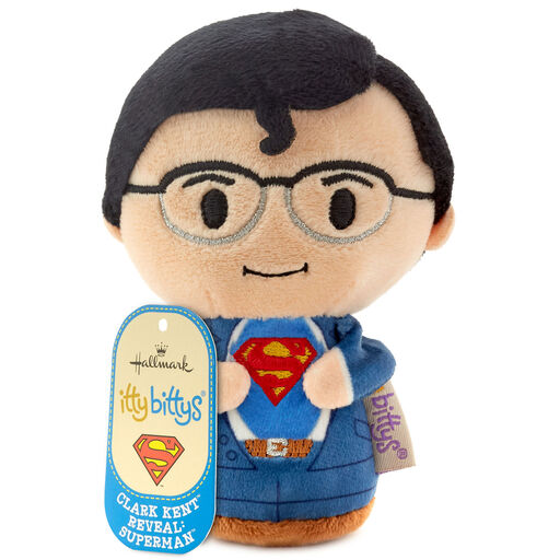 itty bittys® DC™ Clark Kent™ Reveal Superman™ Plush, 