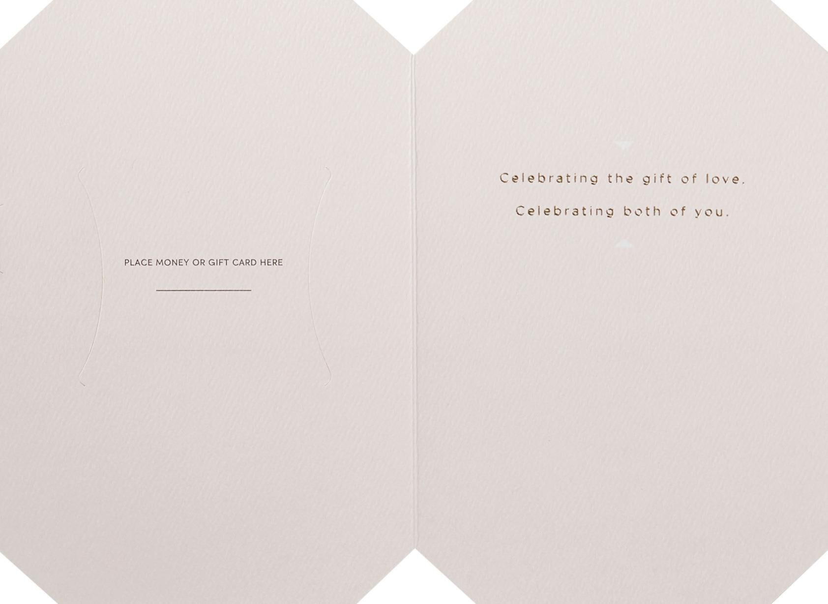 The Gift of Love Wedding Money Holder Card
