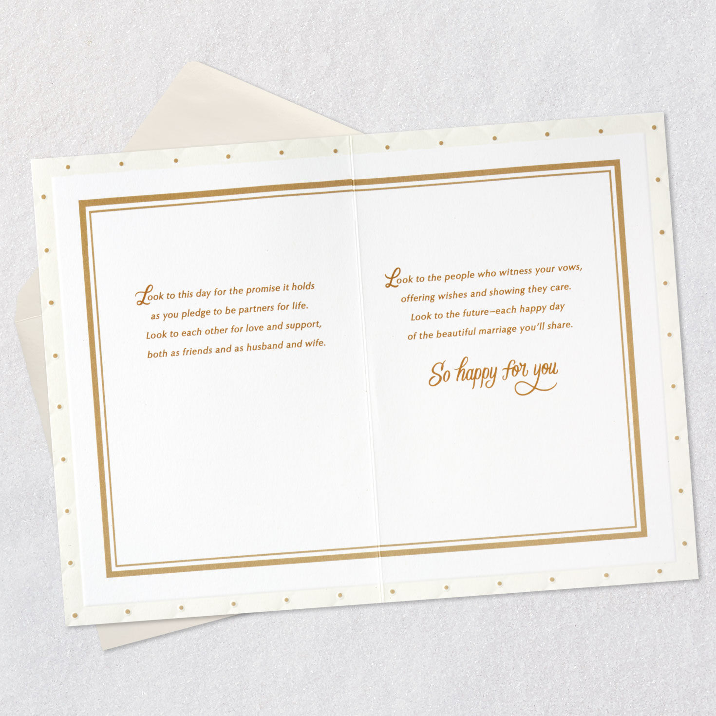 As You Pledge to Be Husband and Wife Wedding Card for only USD 7.29 | Hallmark