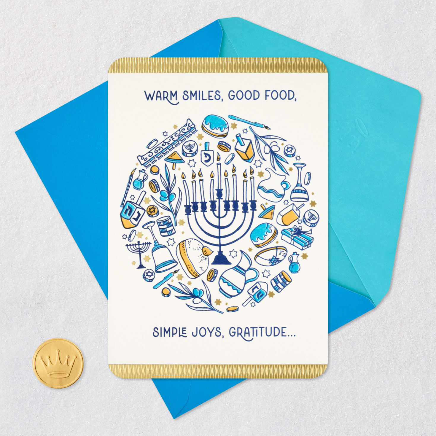 Warm Wishes for the Season Hanukkah Card for only USD 4.59 | Hallmark