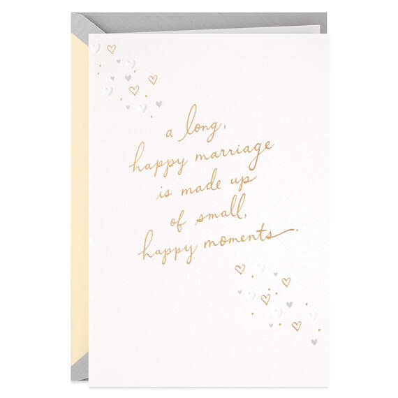 Small Happy Moments Anniversary Card