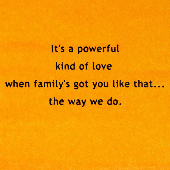 Our Family Love and Roots Run Deep Card, , large image number 3