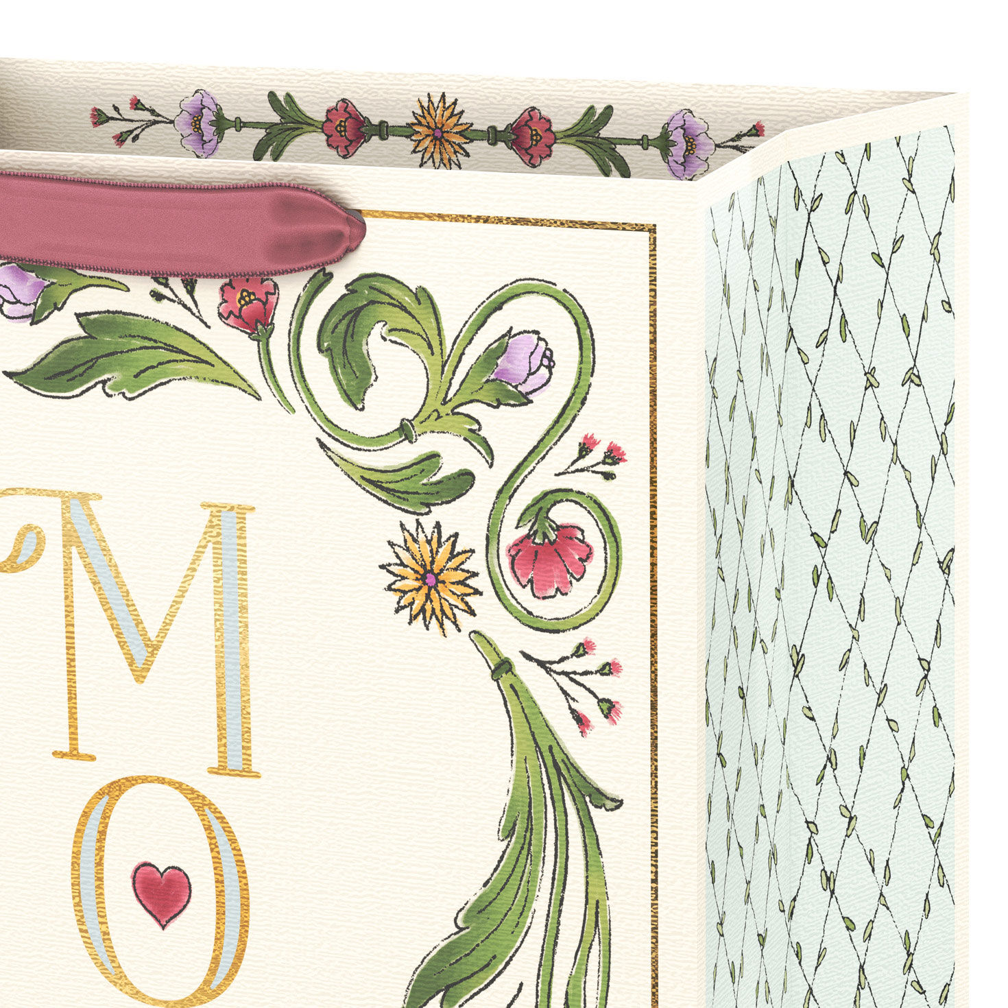 13" Mom Illustrated Floral Large Mother's Day Gift Bag for only USD 5.49 | Hallmark