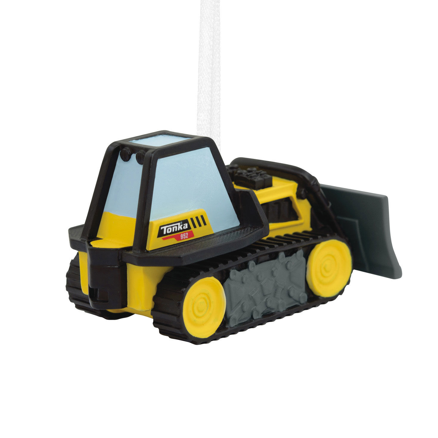 Tonka Bulldozer Christmas Ornament back image number 4