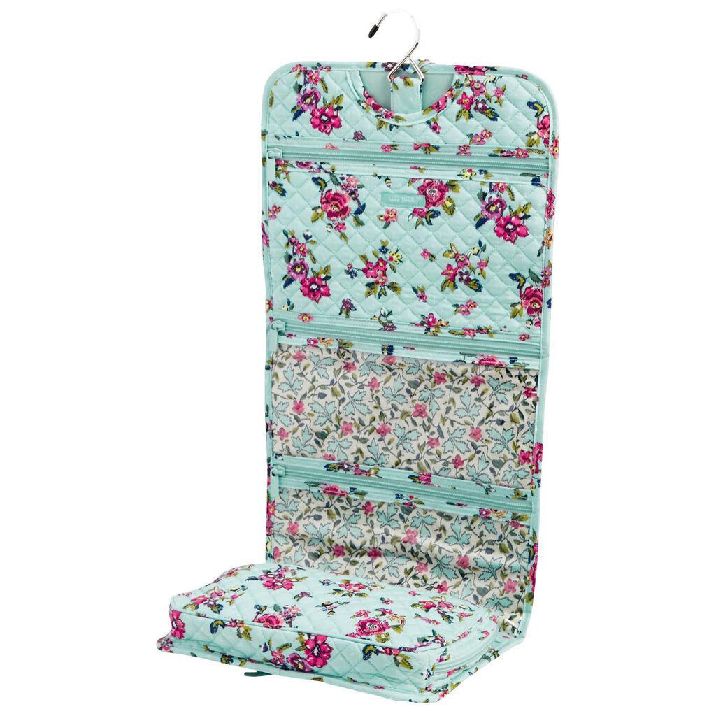Vera Bradley Iconic Hanging Travel Organizer In Water Bouquet