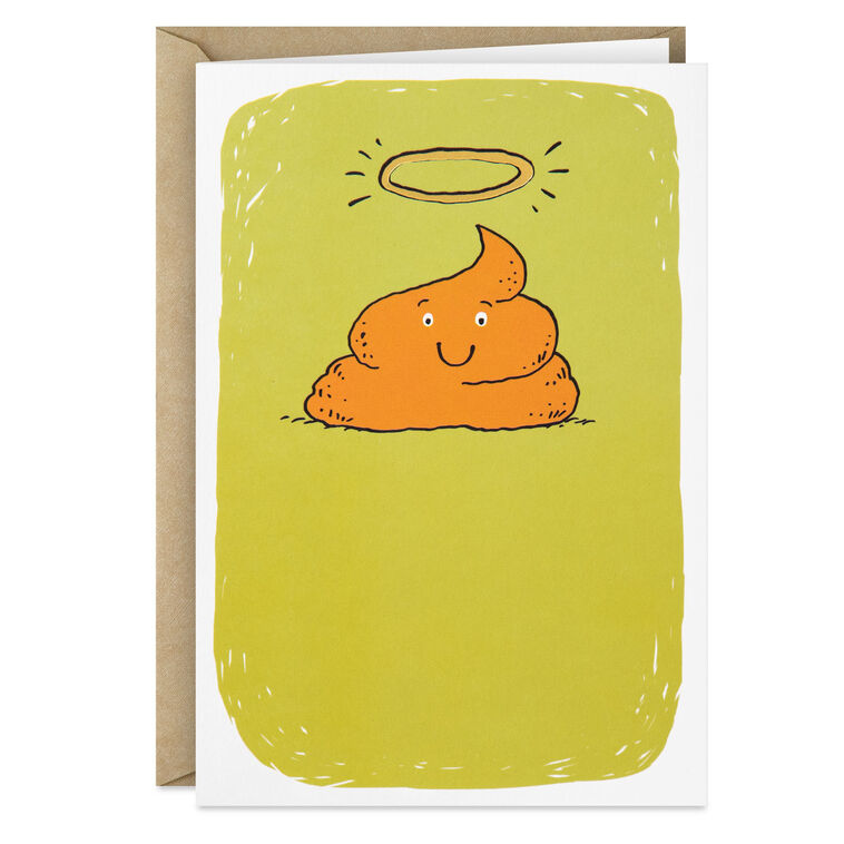 Holy Crap Funny Birthday Card