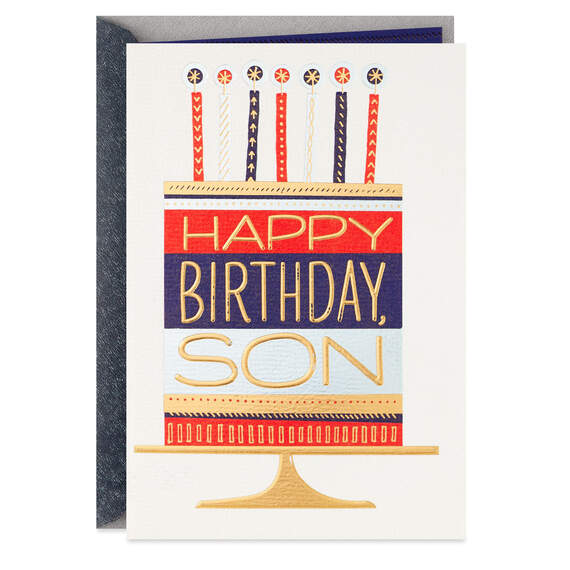 This Is the Day Birthday Card for Son, , large image number 1