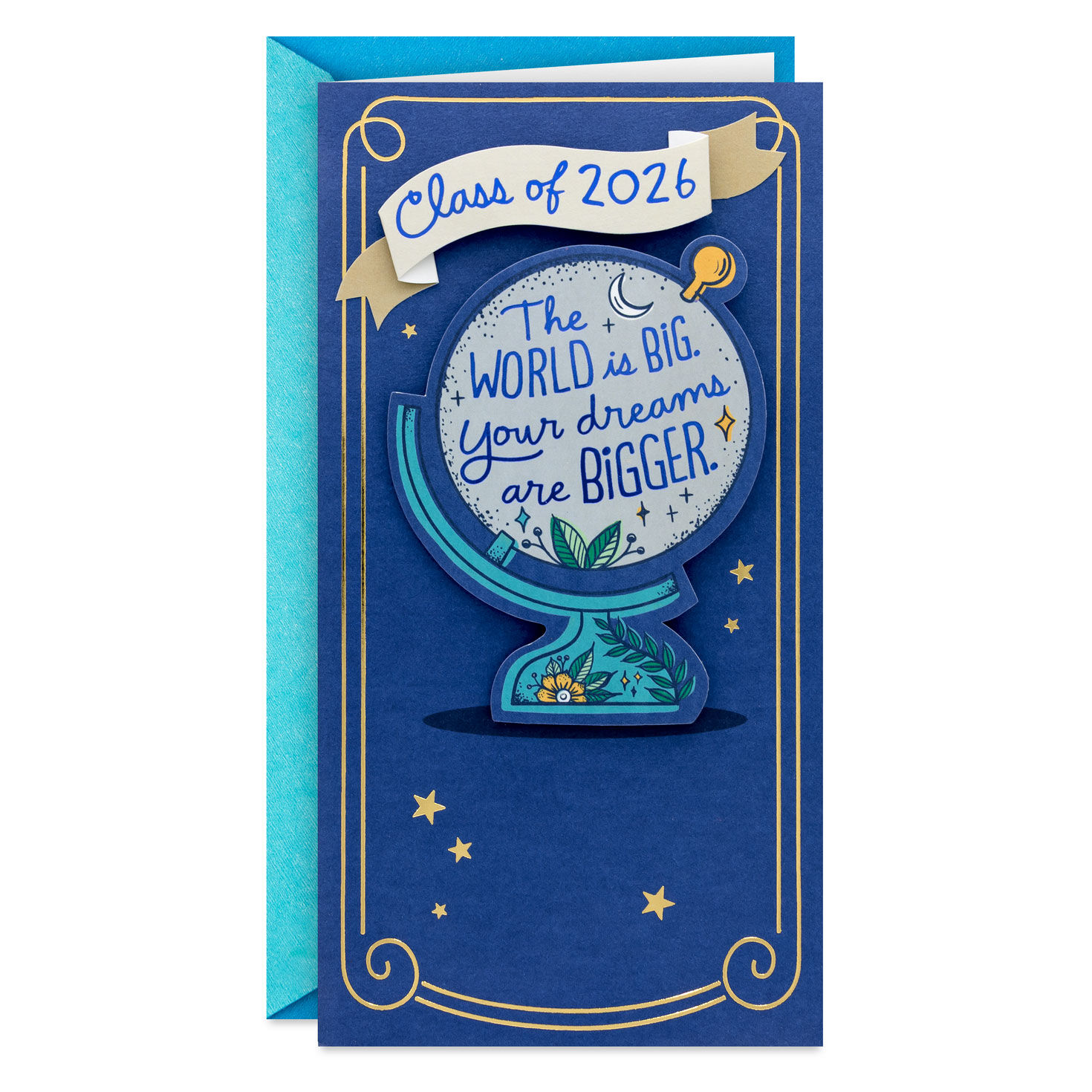 Just Getting Started 2026 Money Holder Graduation Card