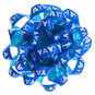 4.6" Blue "Yay!"/Aqua Recyclable Gift Bow, Blue Yay! Aqua, large image number 1