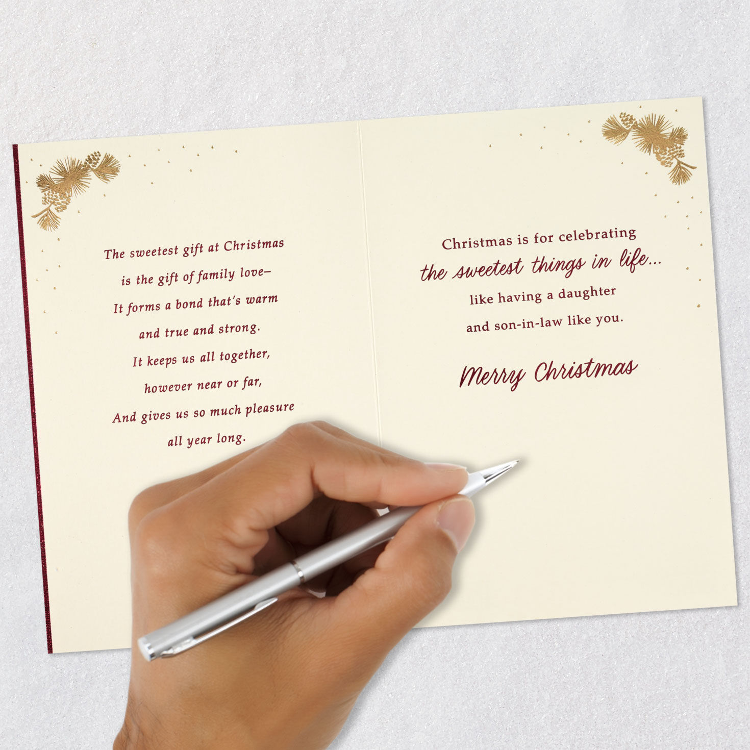 Thomas Kinkade The Christmas Festival Card signing card image number 8